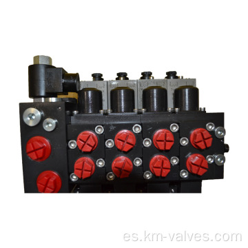 Válvula proporcional hidráulica de control solenoide de 12 V por corriente